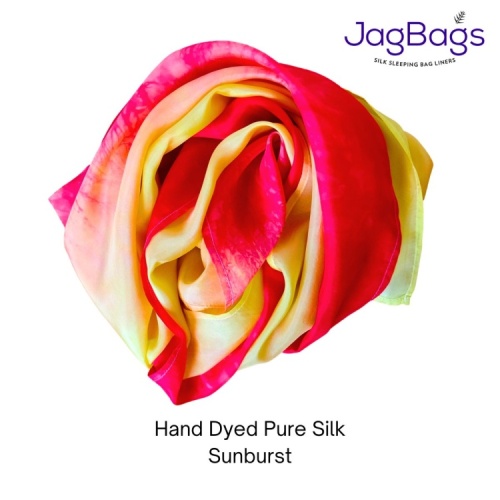 JagBag Long Silk Scarf - Sunburst